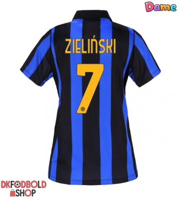 Inter Milan Piotr Zielinski #7 Hjemmebanetrøje Dame 2026-27 Kort ærmer Inter Milan Piotr Zielinski #7 Hjemmebanetrøje Dame 2026-27 Kort ærmer